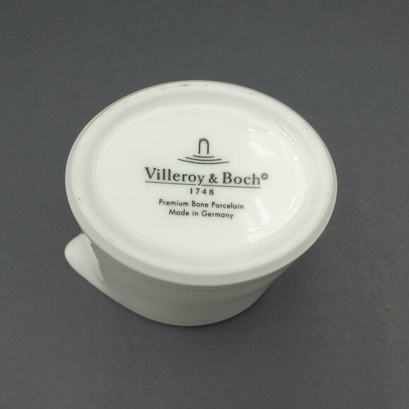 Villeroy & Boch Modern Grace Creamer German Bone Porcelain Individual Creamer - Picture 7 of 8